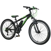 Resim TRENDBIKE Trendbisiklet Vento 24’’ Çift Kat Alüminyum Jant Önden Amortisörlü, 21 Otomatik Vites Dağ Bisikleti 
