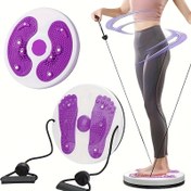 Resim 1 adet Sessiz, Sessiz Bel Sallama Fitness Ekipmanı - Ev Kullanımı, Etkili Karın Yağ Yakma, Ayarlanabilir Dirençli Çok Fonksiyonlu Tembel Bel Sallayıcı, Taşınabilir ve Kompakt Tasarım, Sessiz Çalışma, Kompakt Bel Eğitmeni | Ayarlanabilir Direnç | Kompakt Bel Eğitmeni 