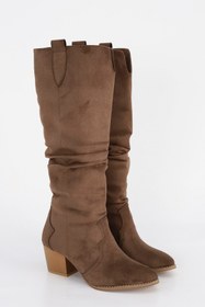 Resim Mamito Ayakkabı CNG A401 Körüklü Binici Diz Altı Çizme 