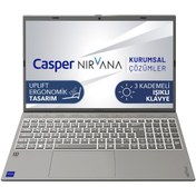 Resim Nirvana C650.1255-EF00R-G-F Intel Core i7 1255U 15.6" 64 GB RAM 1 TB NVMe SSD GEN4 W11Pro Notebook Casper