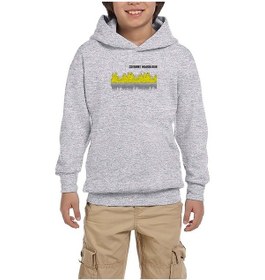 Resim Zepplin Giyim Covenant Modern Ruin Gri Çocuk Kapşonlu Sweatshirt 