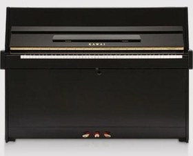 Resim Kawai K-15E M/PEP Parlak Siyah 110 CM Duvar Piyanosu 