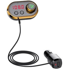 Resim Araç Bluetooth Kiti Mp3 Çalar Adaptörü Süper Hızlı Usb Şarj Cihazı - 