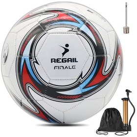 Resim Vkemall Regaıl Futbol Topu Eğitim Seti Hava Pompa + Depolama Çantası 5022 Modeli - Pvc + Kauçuk Malzeme, 320g Ağırlık Diğer 