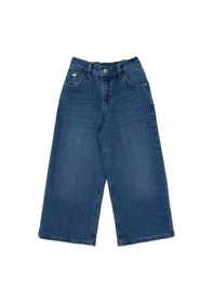 Resim U.S. Polo Assn. Kız Çocuk Mavi Flare Fit Jean Pantolon 50304261-DN0022 