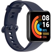Resim AyrStore Omr Redmi Watch 2 Klasik Kordon - Lacivert 