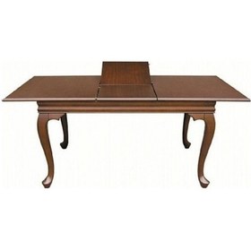 Resim Masa Lükens Aslan Model Klasik Mobilya Kayın kaplama Parlak Ceviz El Yapım 