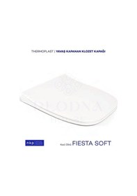 Resim Fiesta Soft Yavaş Kapanır Klozet Kapağı 