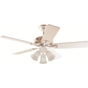 Resim Hunter Savoy Beyaz - 132 Cm. Aydınlatmalı Tavan Vantilatörü 