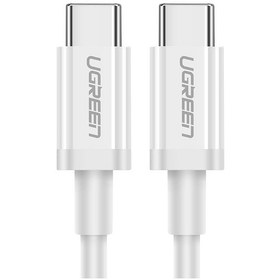 Resim Ugreen 60518 Usb-c 60w 3a Qc Pd Hızlı Şarj Kablosu 2 M Beyaz 