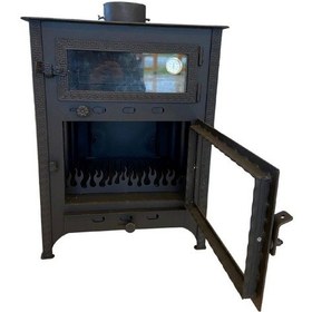 Resim Odunlu Şömineli Kuzineli Soba İntes 