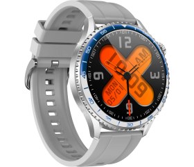 Resim You Watch AR17-AR171 Metal & Gri Silicon Unisex Akıllı Kol Saati Ekg 