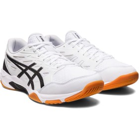 Resim Asics Gel Rocket 11 Erkek Beyaz Voleybol Ayakkabısı 