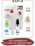 Resim Zgts Dermaroller 0.75 Mm Titanyum 540 Iğneli Derma Roller 