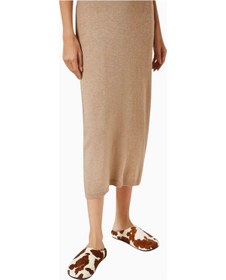 Resim Camp Jeffrey Campbell Kahverengi Beyaz Inek Desenli, Calf Hair Kadın Terlik Clogs Kahverengi - Beyaz 