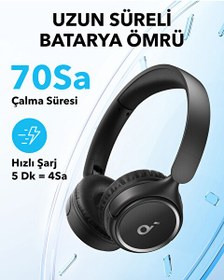 Resim Anker Soundcore H30i Bluetooth Kulaklık -Siyah 