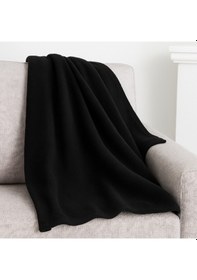 Resim River World 210 Cm X 180 Cm Çift Kişilik Battaniye Polar Çok Renkli 