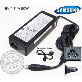 Resim Samsung Uyumlu Np470R5E-X01Tr Adaptor Şarj Aleti 19V Notebook Ad 