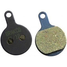 Resim Brakco Bp-46 Bisiklet Disk Fren Balatası Organic Ses Yapmaz 