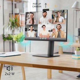 Resim THOMSON M27FB7C14V Supreme Business Monitor 27" Fhd 100Hz 1920 x 1080 Pop-Up Camera 