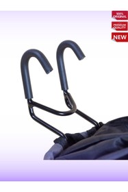 Resim OverPazar Gmb Btwin Katlanır Bisiklet Sepeti - Gri - 10 L 