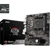 Resim Msı A520M-A Pro Ddr4 4600/1866MHZ M.2 Matx Am4 