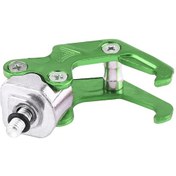 Resim Xindoker Motorsiklet İçin Alüminyum Çelik Kartal Pençe Tasarım Giyotin Kanca - Dayanıklı, Sağlam Asma Fonksiyonu, Kolay Kurulum Yeşil 