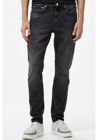 Resim Calvin Klein Men's Slim Taper Jean Erkek Kot Pantolon Siyah Siyah 