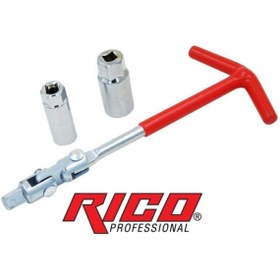 Resim Rico 007-rc5222 Mafsallı Buji Anahtarı 16mm Ve 21mm 