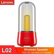 Resim Wezone Lenovo L02 Mini Hoparlör: Bt5.0, Derin Bas, Led Işıklı, Taşınabilir, 2000mah Pil, Ev/ofis/kamp İçin 