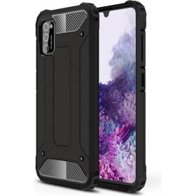Resim Fitcase A02S (A025) Zırh Tank Tam Koruma Arka Kapak 