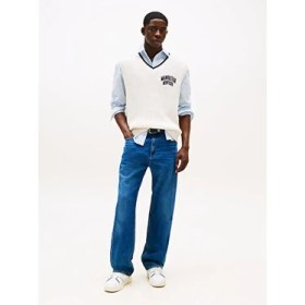 Resim Tommy Hilfiger Erkek Denim Straight Jean 
