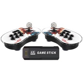 Resim A16 Oyun Konsolu 2.4g Bağlantılı Tv-pc Uyumlu 10.000 Oyunlu Atari Konsol Pilli Işıklı 3d 2d 