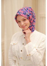 Resim Silk Home Soft Eşarp 73081-22 Taş, Pembe, Saks, Lacivert, Vizon 