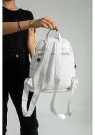 Resim Just Polo Kadın Büyük Boy Sırt Çantası Beyaz 