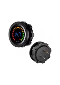 Resim Ayt Powermaster Ic-230e 6-18 Volt Voltmetre Pano Tipi Akü Göstergeli 28 Mm 6-18 Volt Dış Çap 36.5 Mm 2 Pinli 