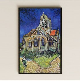 Resim Van Gogh Auvers-sur-oise Kilisesi Pleksi Tablo 