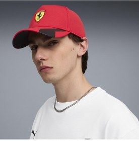 Resim Puma 026891-01 Ferrari Bb Cap Unisex Şapka Kırmızı 
