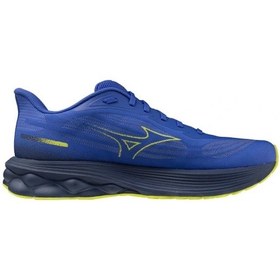 Resim Mizuno Wave Skyrise 7 Erkek Koşu Ayakkabısı Mavi Çok Renkli 