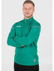 Resim Diadora Alto 25 Antrenman Eşofmanı Tek Üst Yeşil 