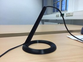 Resim Fare Mouse Kablo Tutacağı Organizer Aparat Aparatı Tutucu Stand 