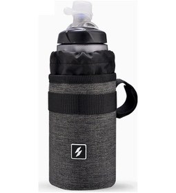 Resim Sahoo 750ml Bisiklet Yalıtım Kafası Su Isıtıcısı Çantası, Boyut: 15.5cmx8.5cm 112009a Koyu Gri 