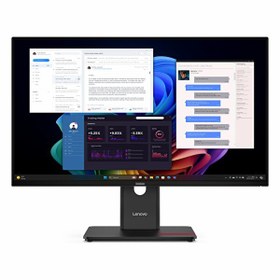 Resim Lenovo ThinkVision T27UD-40 64AFGAT2TK 27" 60Hz 4Ms HDMI+DP+USB-C+RJ45 UHD IPS Pivot Vesa Monitör 