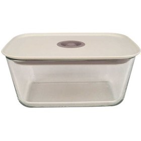 Resim Neoflam Fika Clik Bej Dikdörtgen Saklama Kabı 1380 ml 