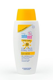 Resim Shop a Way UVA UVB Filtresi ve E Vitatkili Çok Yönlü Koruyucu Çocuk Güneş Sütü 50 SPF 100 ml 