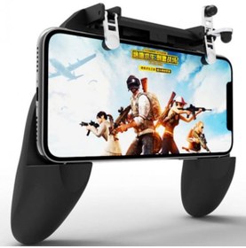 Resim Teknoloji Adım Iphone 7 Için Pubg Oyun Konsolu Aparatı Ateş Tetik Mükemmel Hassasiyet Gamepad Joystick 