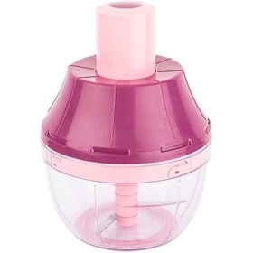 Resim Tantitoni Vişne Pembe Basmalı Pratik Doğrayıcı 700ml 