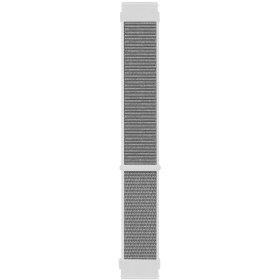 Resim Microsonic Xiaomi Amazfit Pace 2 Stratos Hasırlı Kordon Woven Sport Loop Beyaz 