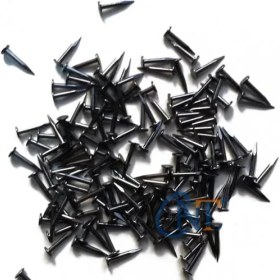 Resim Klips, Menteşe, Ayağı Çivisi 9mm Çelik - Siyah 10GR 