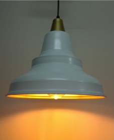 Resim Riolight Retro Beyaz Içi Altın Tekli Metal Sarkıt (538294715) 